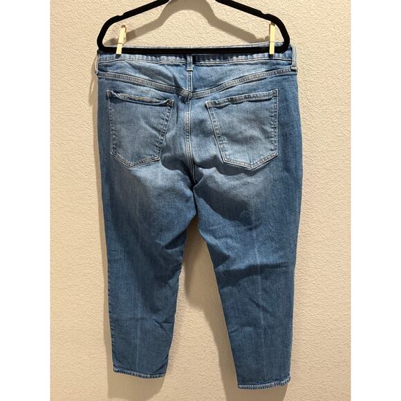 Old Navy Mid Rise O.G. Straight Jeans Size 16 - Picture 2 of 3